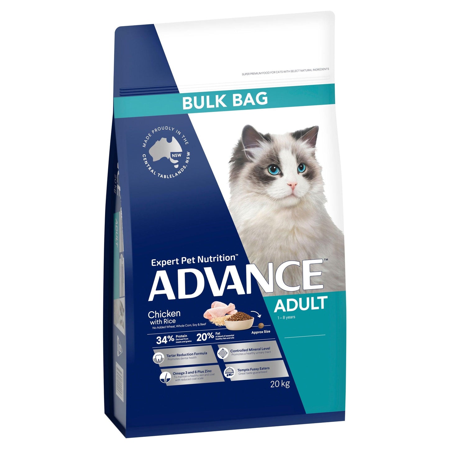 Advance Total Wellbeing Adult Chicken Dry Cat Food