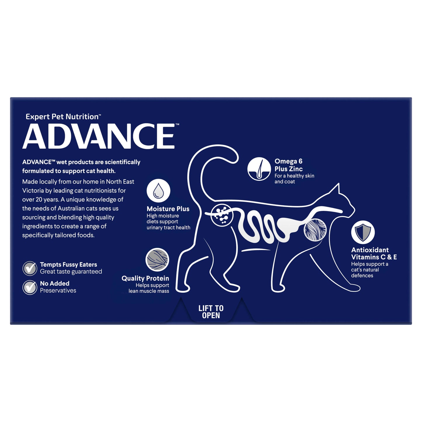 Advance Adult Delicate Tuna Wet Cat Food