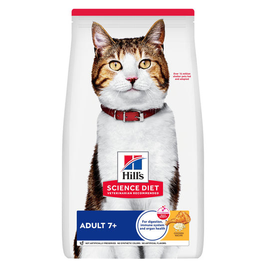 Hill's Science Diet 7+ Adult Dry Cat Food