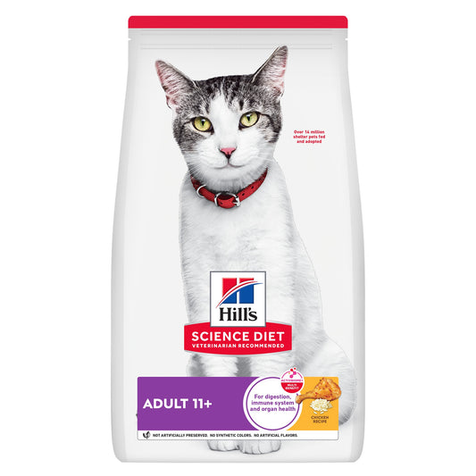 Hill's Science Diet 11+ Senior Dry Cat Food