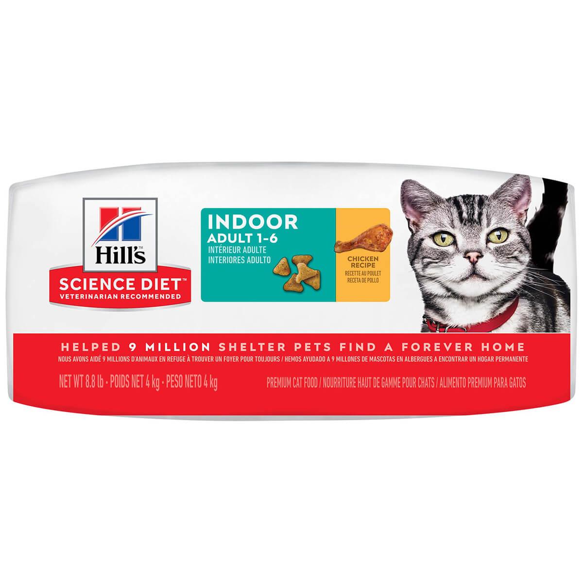 Hill's Science Diet Indoor Adult Dry Cat Food