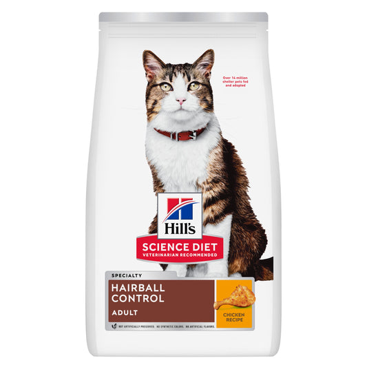 Hill's Science Diet Hairball Control Adult Chicken Dry Cat Food