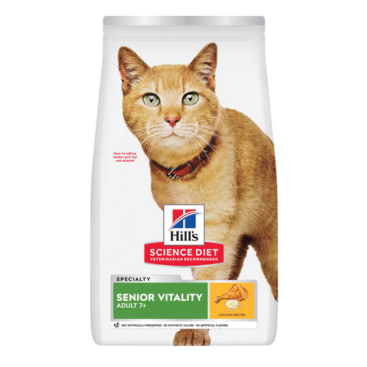 Hill's Science Diet Adult 7+ Senior Vitality Dry Cat Food