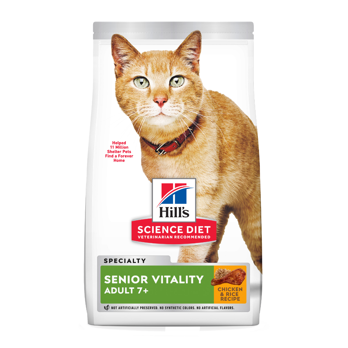 Hill's Science Diet Adult 7+ Senior Vitality Dry Cat Food