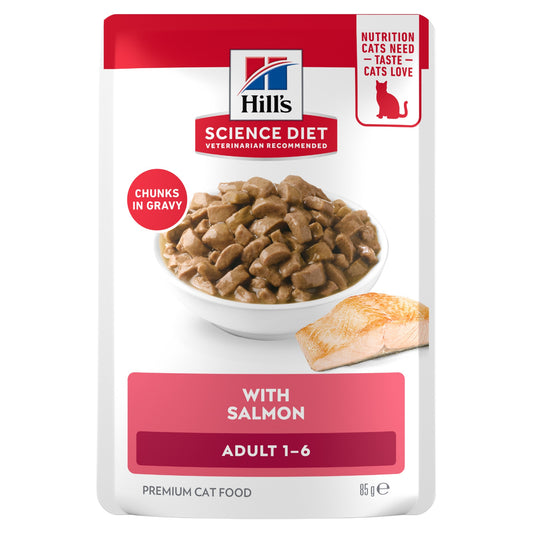 Hill's Science Diet Adult Ocean Fish Pouches Wet Cat Food