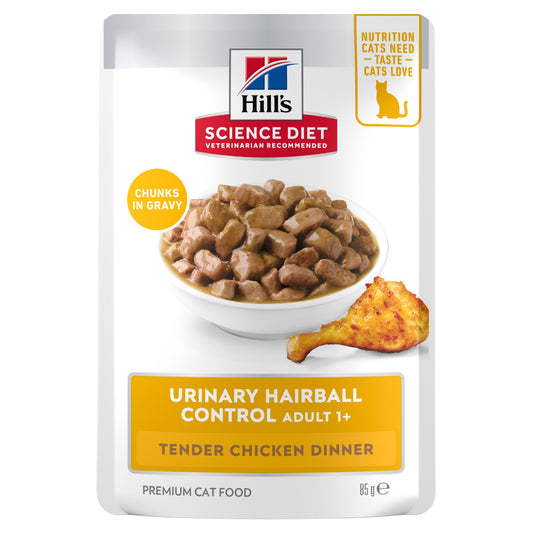 Hill's Science Diet Urinary Hairball Control Adult Chicken Wet Cat Food
