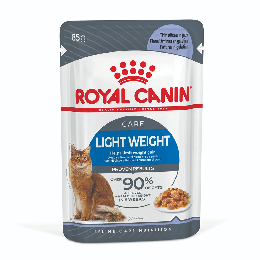 Royal Canin Light Weight Care Jelly Adult Wet Cat Food 85g