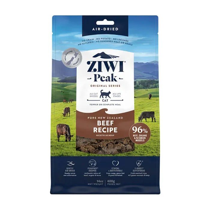 Ziwi Peak Air Dried Beef Recipe Dry Cat Food