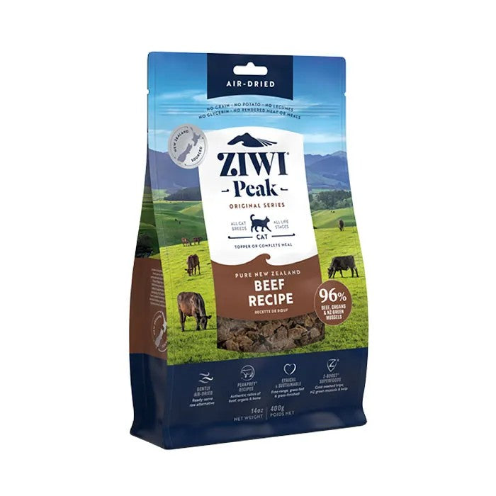 Ziwi Peak Air Dried Beef Recipe Dry Cat Food