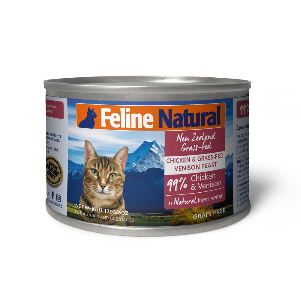 Feline Natural Grain Free Chicken & Venison Wet Cat Food