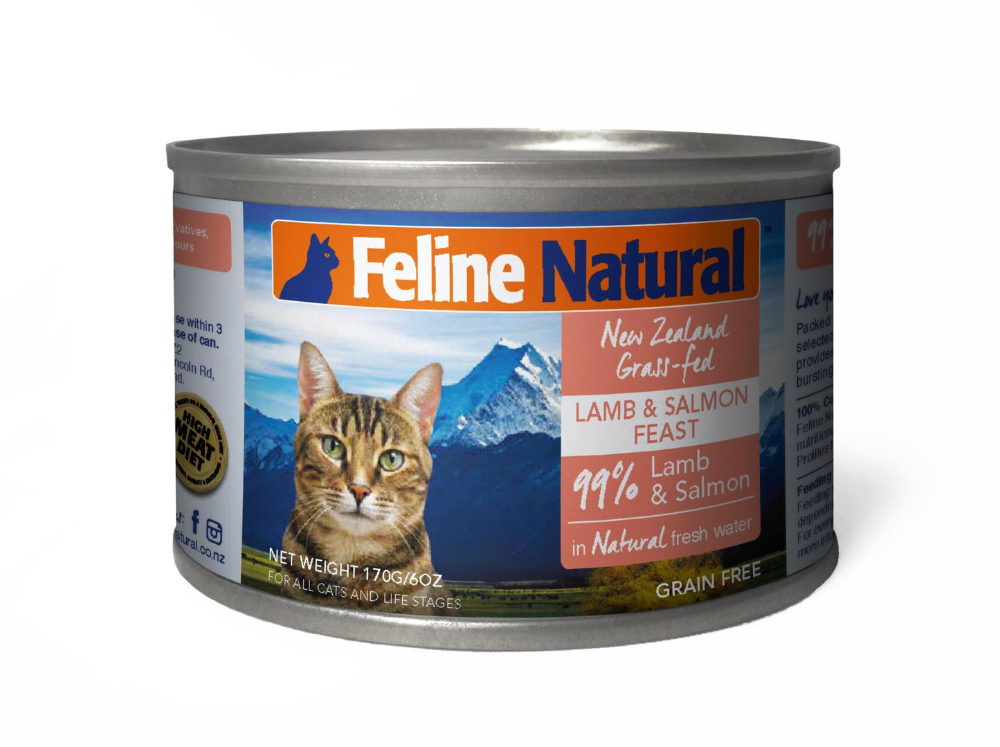 Feline Natural Lamb & Salmon Wet Cat Food