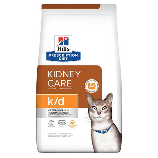 Hill's Prescription Diet K/D Kidney Care Dry Cat Food