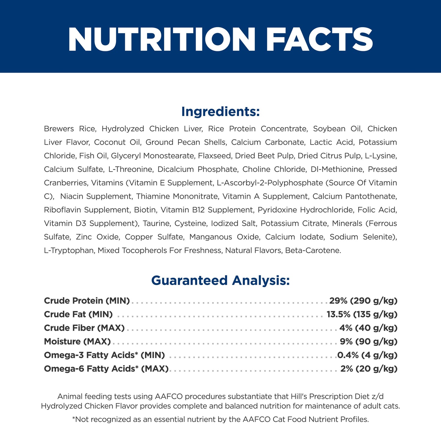 Hill's Prescription Diet Z/D Skin/Food Sensitivities Dry Cat Food