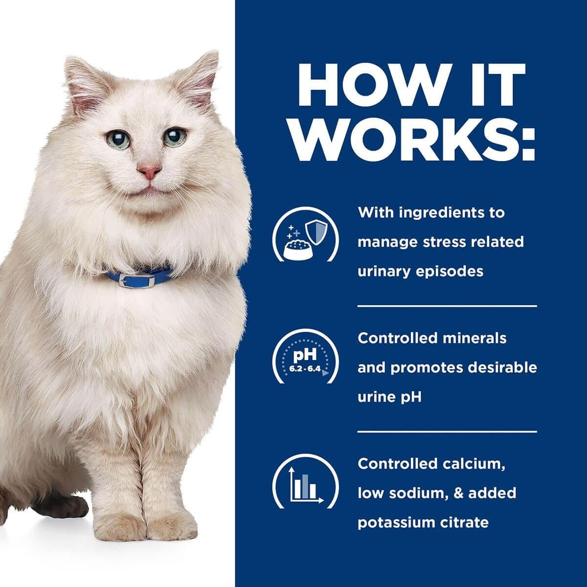 Hill's Prescription Diet C/D Stress Urinary Care Chicken & Vegetable Stew Wet Cat Food