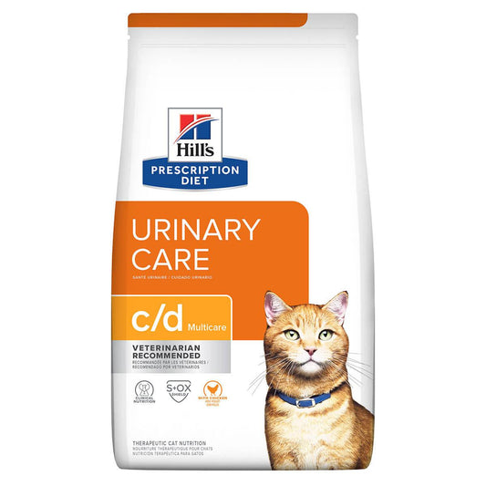 Hill's Prescription Diet C/D Multicare Urinary Care Chicken Dry Cat Food