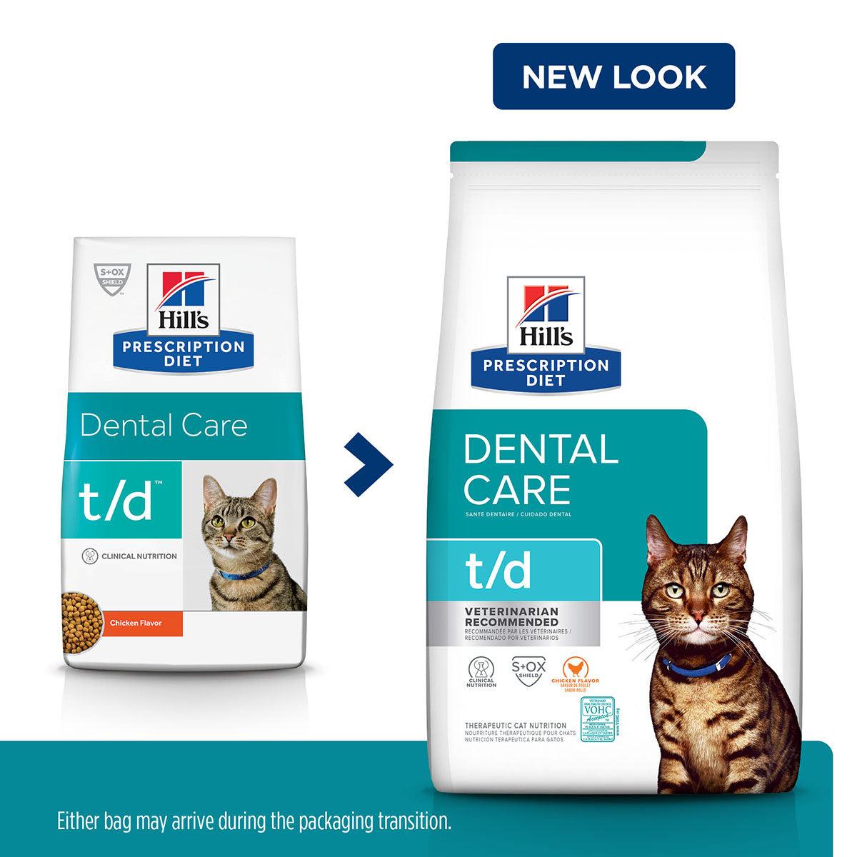 Hill's Prescription Diet T/D Dental Chicken Dry Cat Food