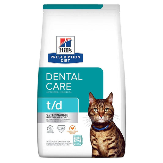 Hill's Prescription Diet T/D Dental Care Dry Cat Food