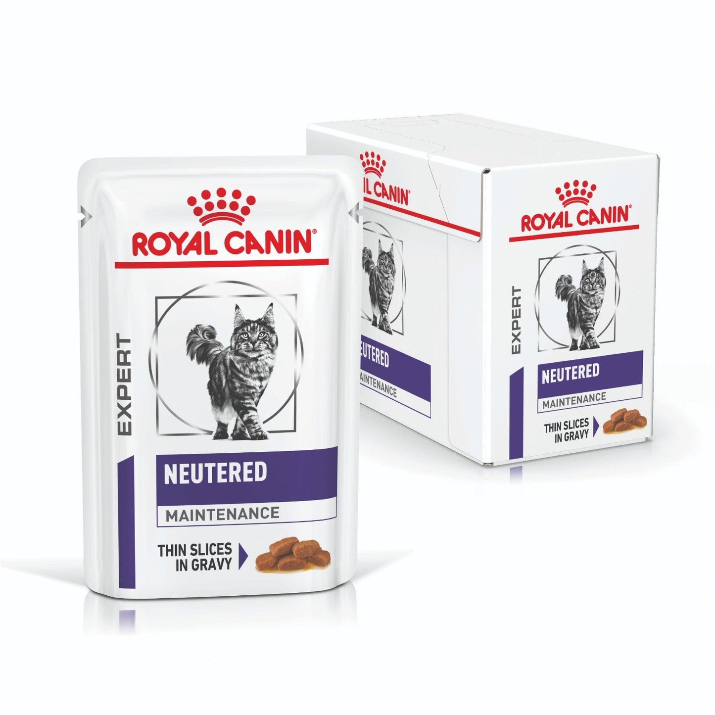 ROYAL CANIN VETERINARY DIET Neutered Weight Balance Wet Cat Food Pouches 100g