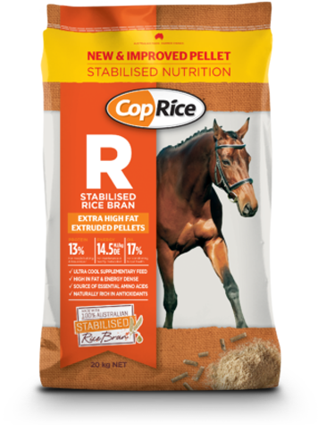 Coprice R Stabilised Rice Bran Pellets