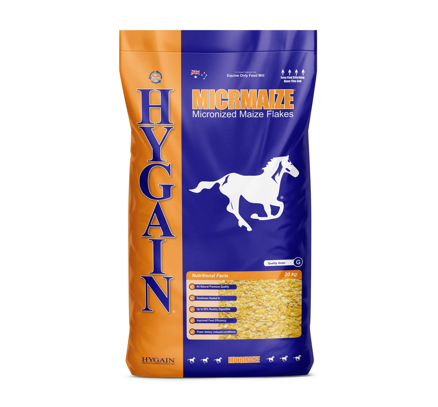 Hygain Micrmaize Horse Feed