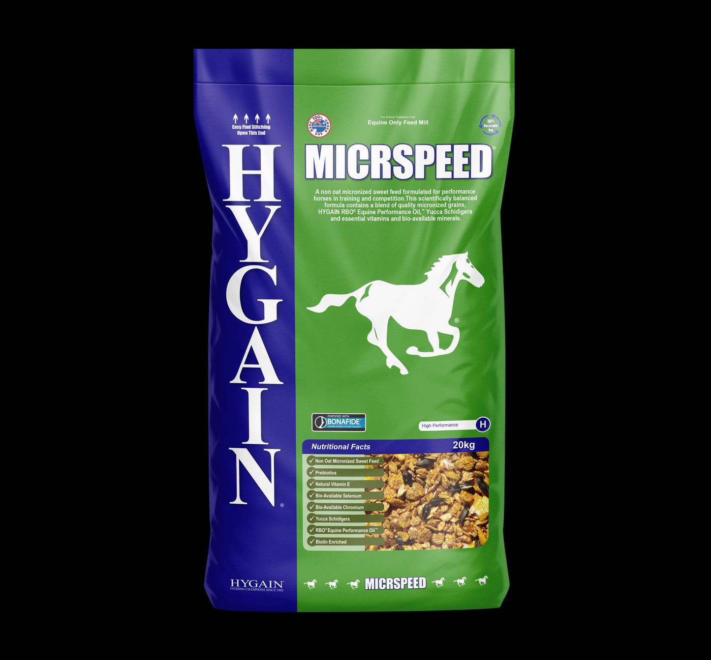 Hygain Micrspeed Horse Feed