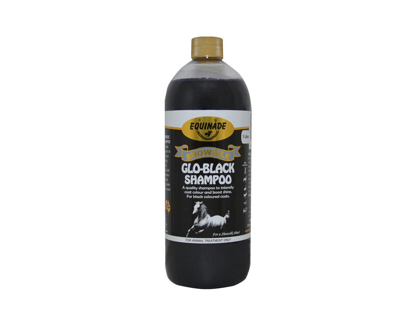 Equinade Showsilk Glo-Black Horse Shampoo