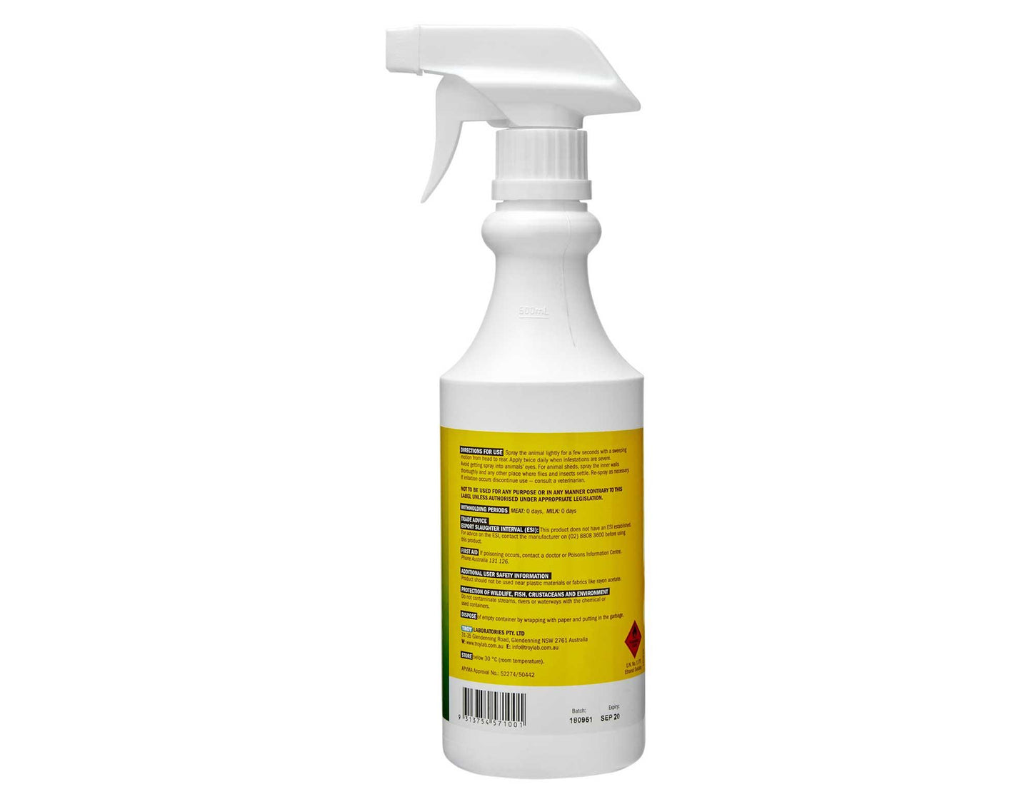 Troy Repel-X Insecticidal & Repellant Spray 500ml