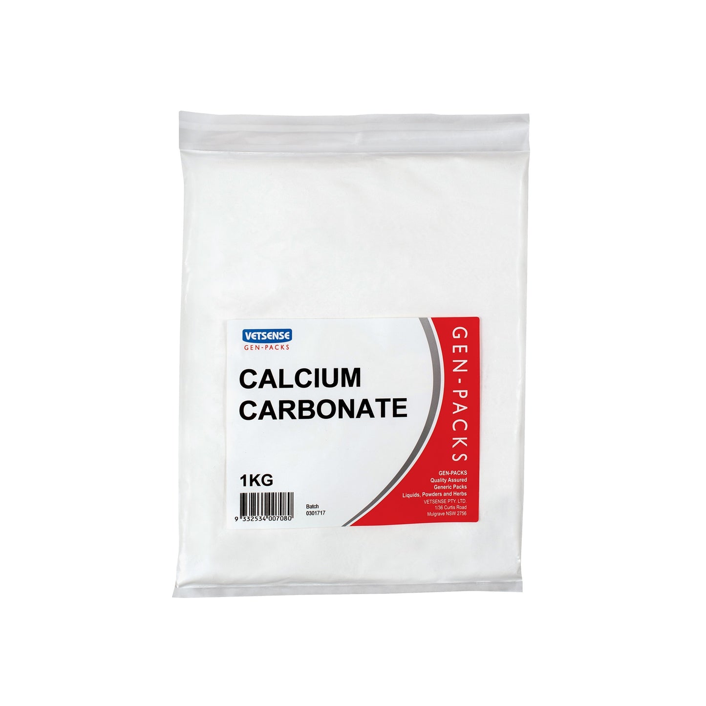 Gen Pak Calcium Carbonate Dog Cat & Horse Supplement