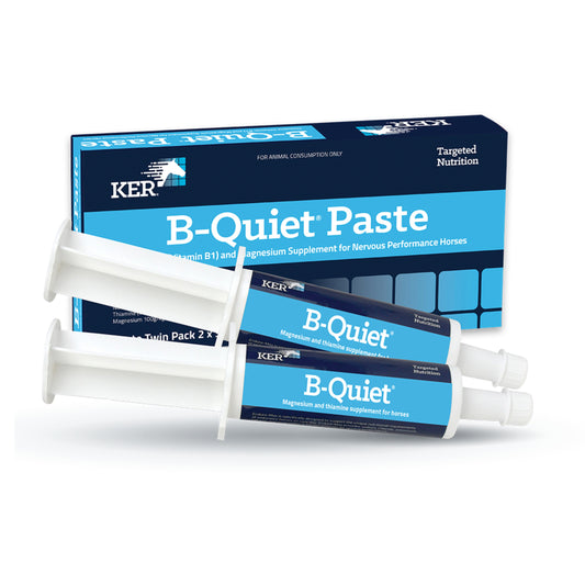Ker B Quiet Horse Supplement Paste Twin Pack