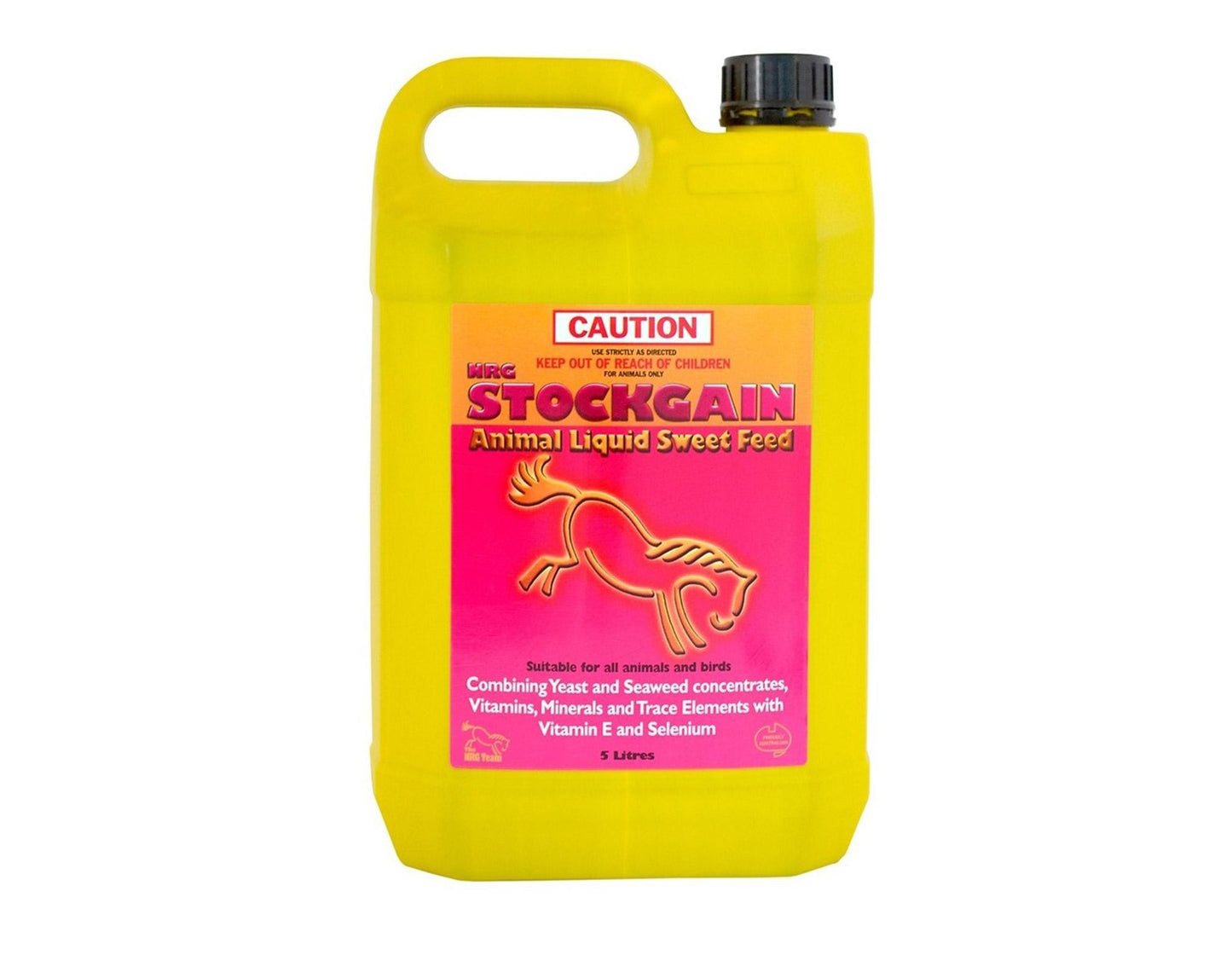 NRG Stockgain Liquid Sweet Feed for Fussy Horses 5L