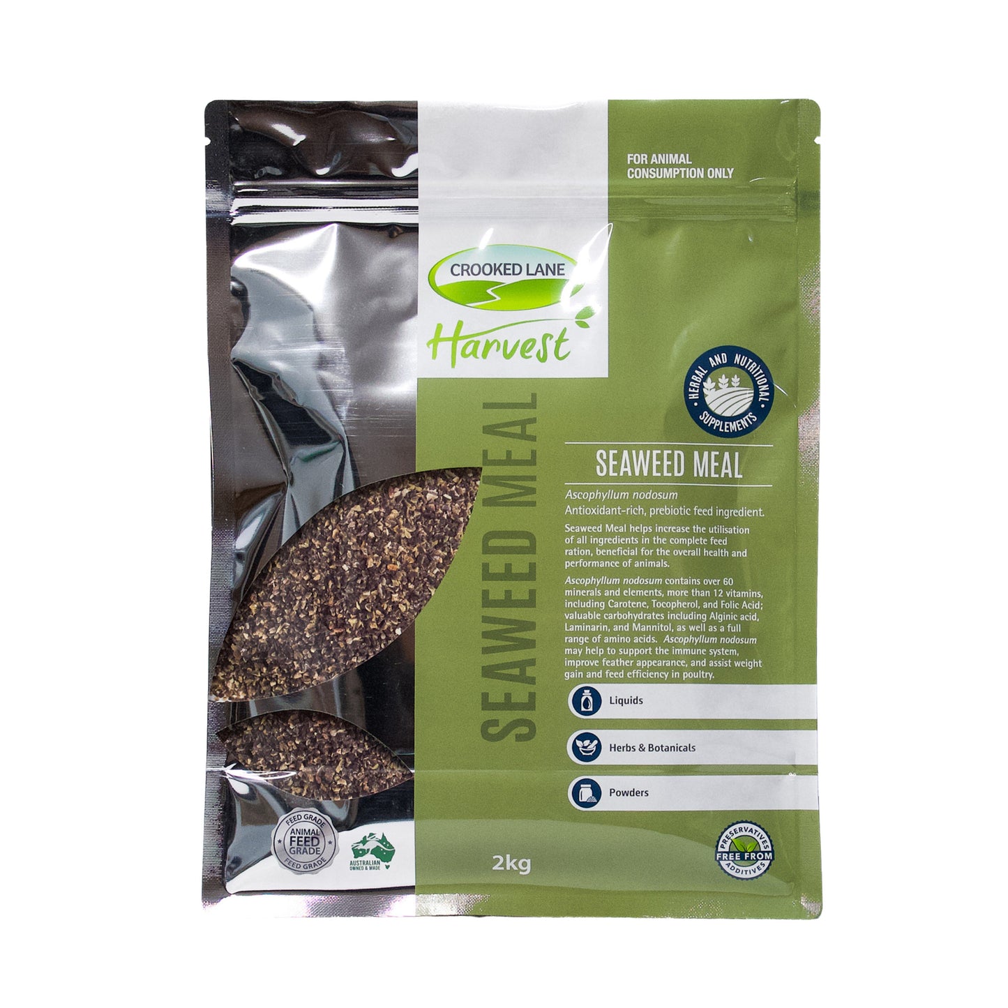 Crooked Lane Seaweed Meal Horse, Dog & Cat Supplement
