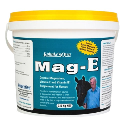 Kohnkes Own Mag E Magnesium Horse Supplement