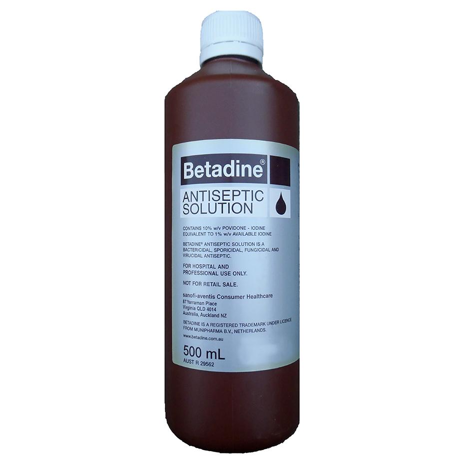 Betadine Antiseptic Solution 500ml