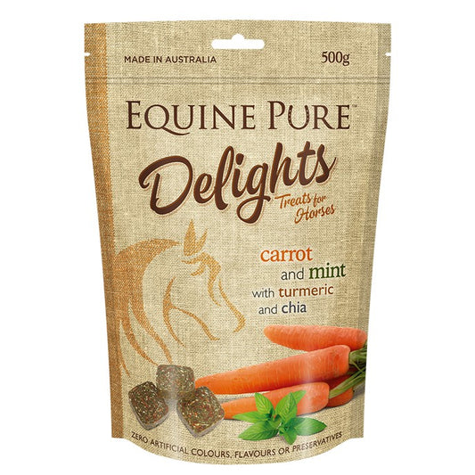 Equine Pure Delights Carrot & Mint Horse Treats