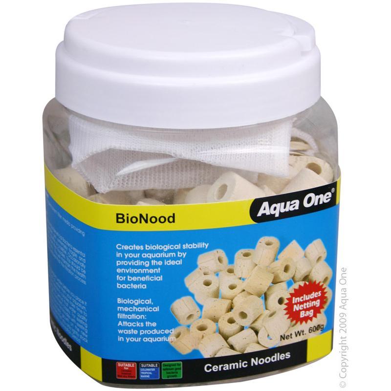 Aqua One BioNood Ceramic Noodles Aquarium Filter Media