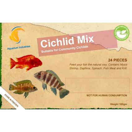 Aquarium Industries Cichlid Mix Frozen Food 100g