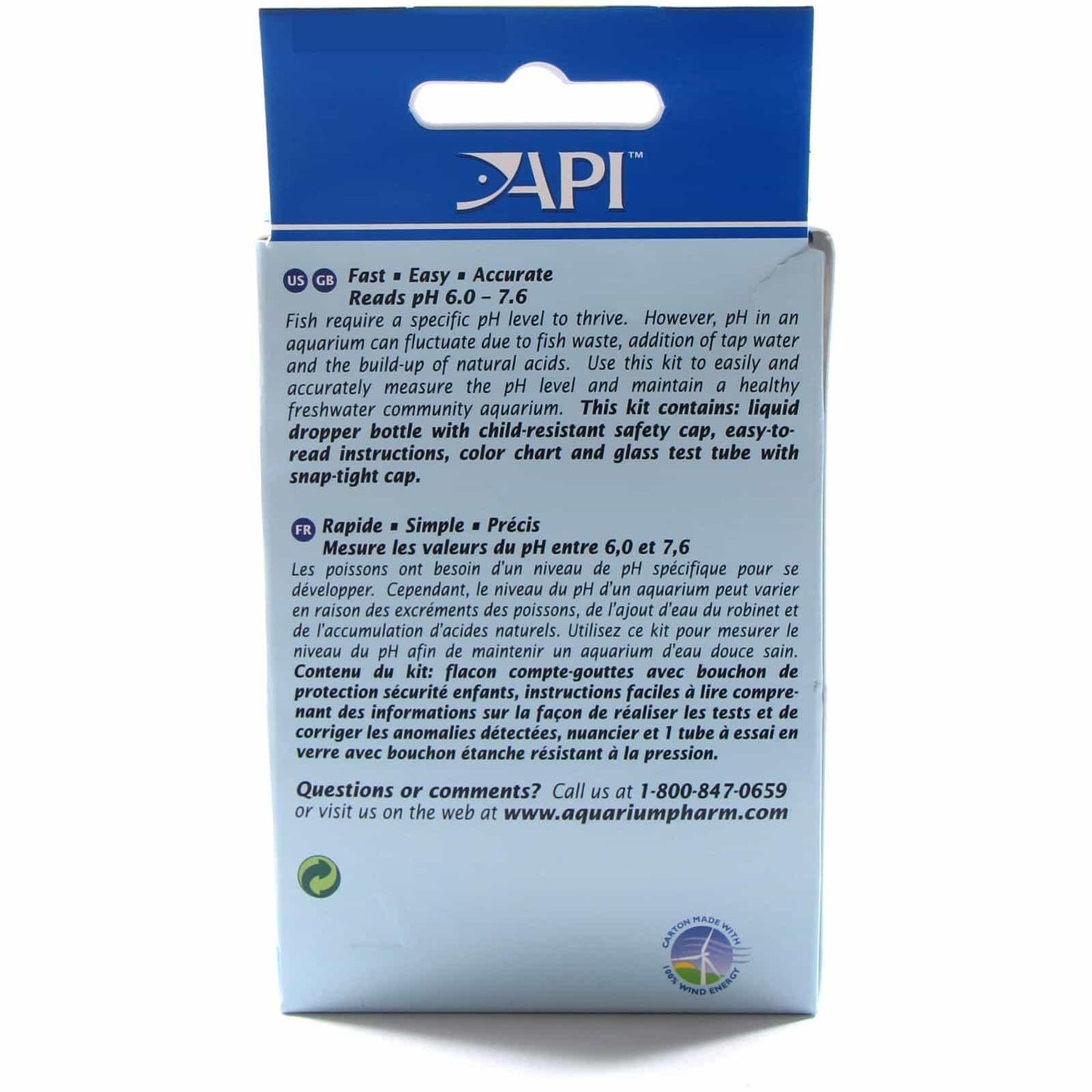 API Freshwater Mini P.H Test Kit