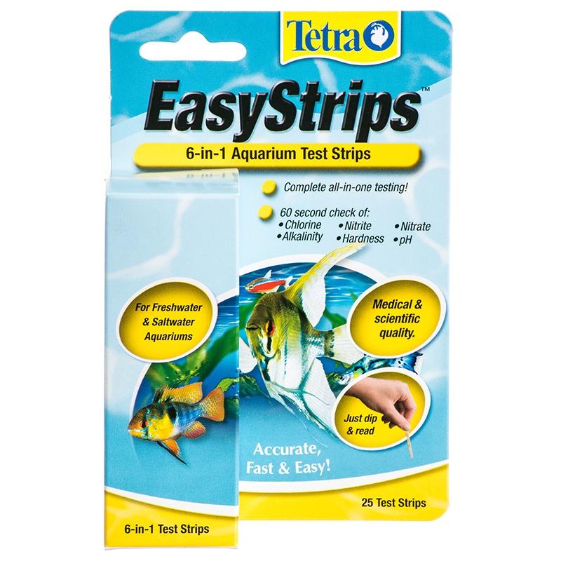 Tetra EasyStrips 6-in-1 Aquarium Test Strips