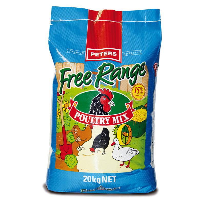 Peters Free Range Poultry Mix 20kg