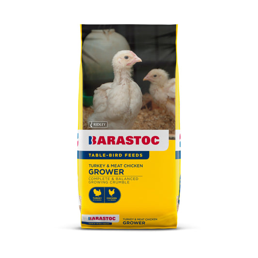Barastoc Turkey & Meat Chicken Grower 20kg