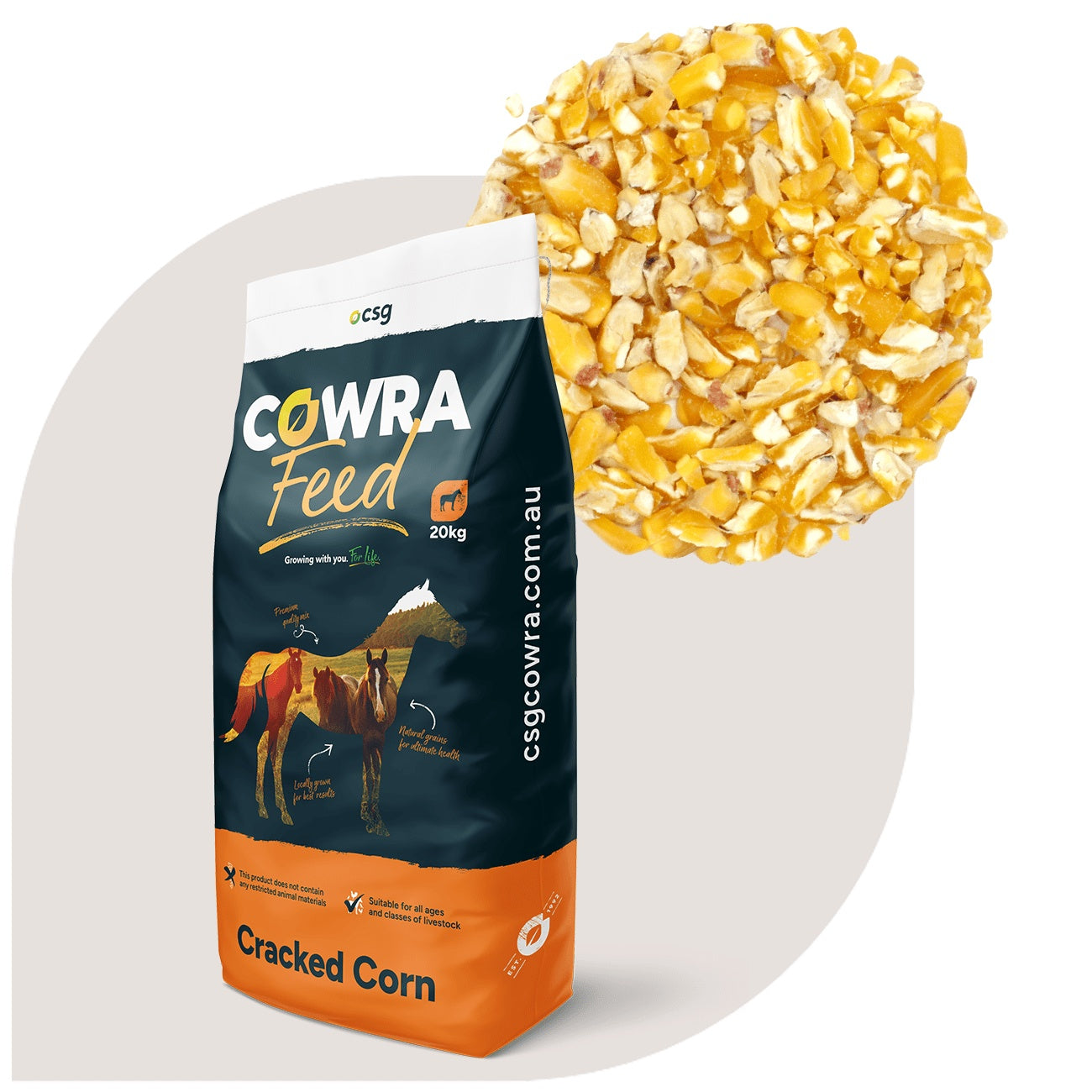 Cowra Feed Cracked Corn