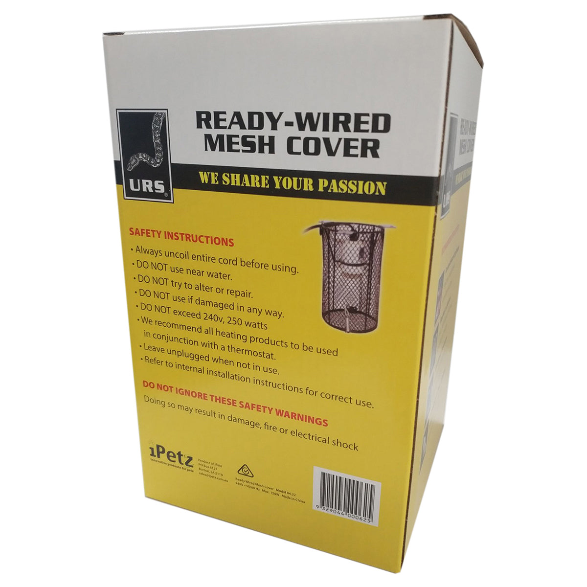 URS Ready Wired Mesh Cover