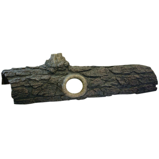 Reptile One Log Holes Ornament