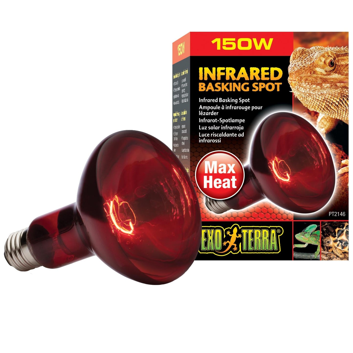 Exo Terra Heat Glo Infrared He at Lamp 150 Watt