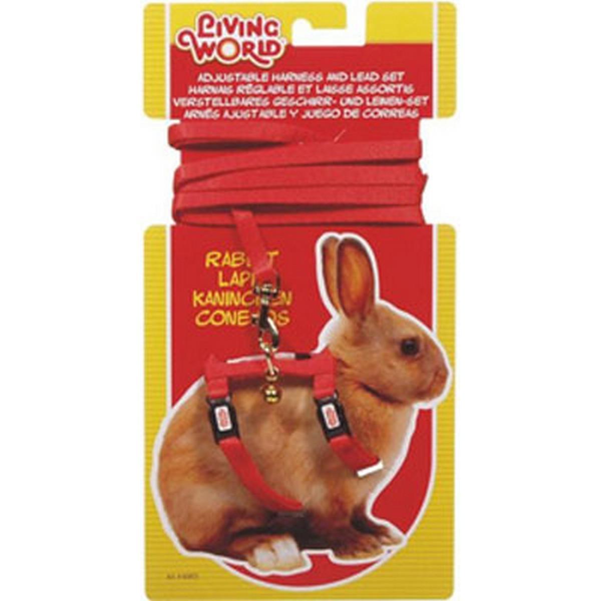 Living World Rabbit Harness and Lead Set