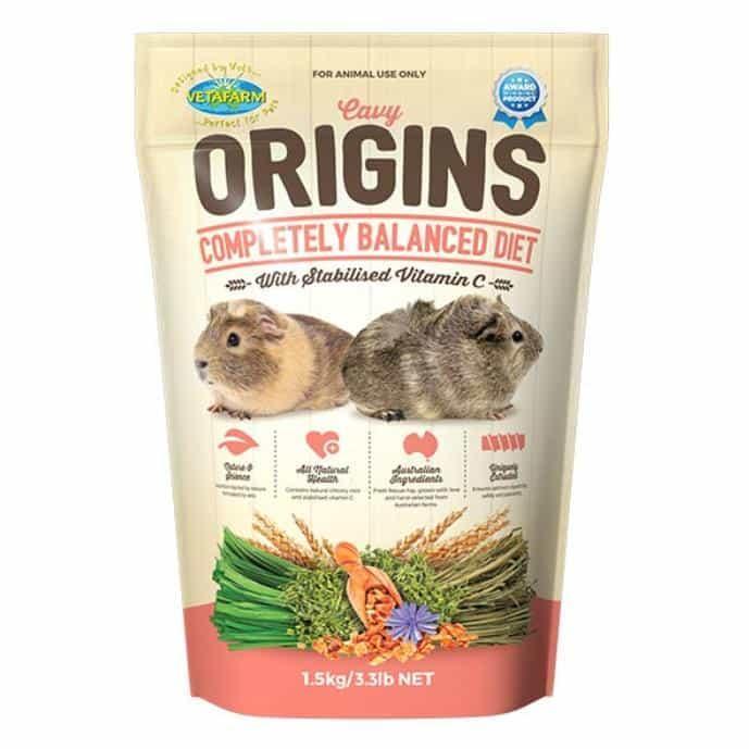 Vetafarm Cavy Origins Pellet Food for Guinea Pigs