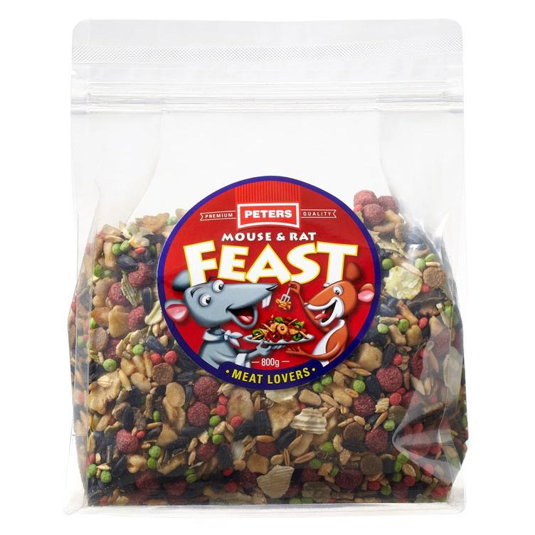 Peters Mouse & Rat Meat Lovers Feast 800g