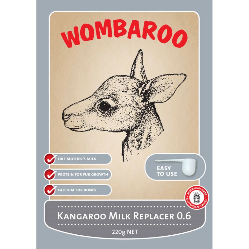 Wombaroo Kangaroo Milk 0.6 220g