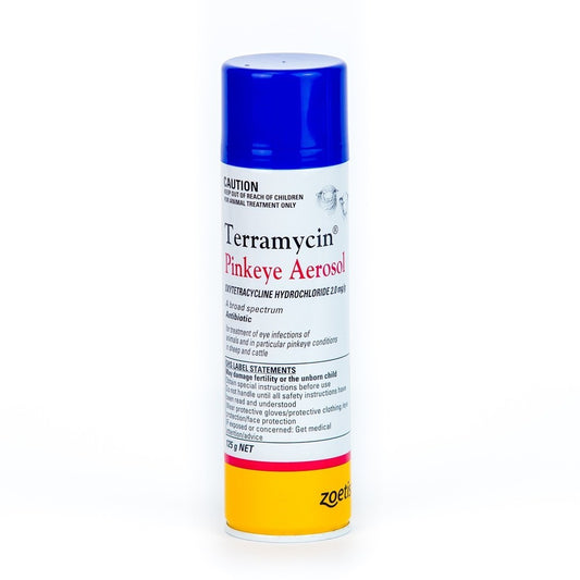 Terramycin Antiseptic Aerosol Livestock Treatment