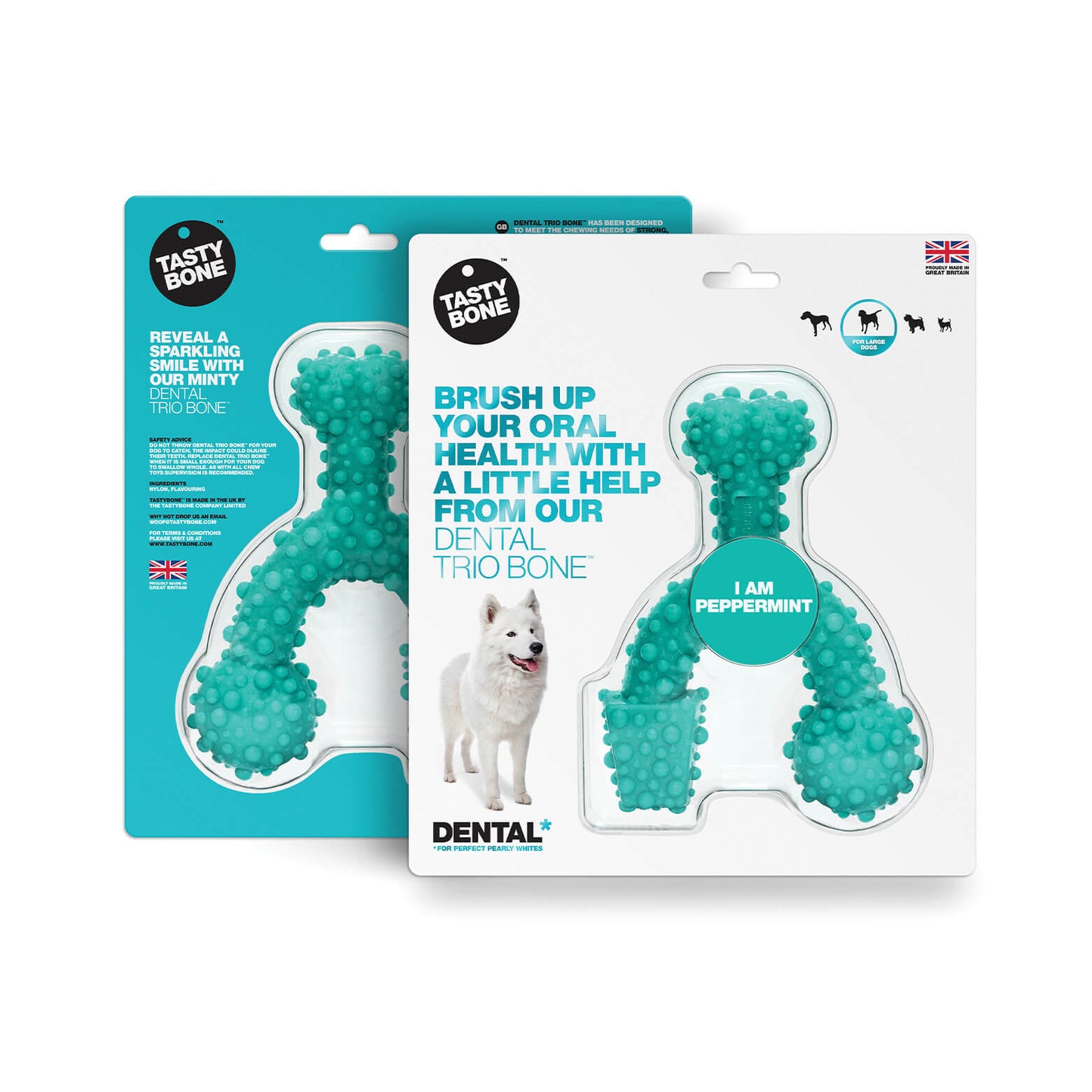 Tasty Bone Nylon Dental Trio Peppermint